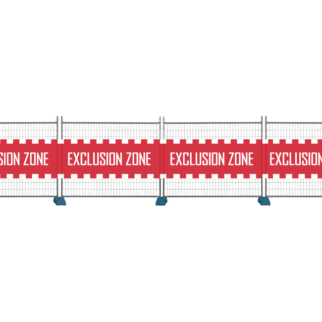 Maxflow Mesh | Exclusion Zone Banner | 0.9m x 50m